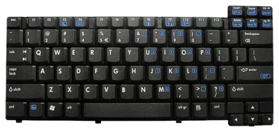 Replacement laptop keyboard HP COMPAQ NX7300 NX7400 NX8220 NC8220 NC8230 NW8220 (SMALL ENTER)
