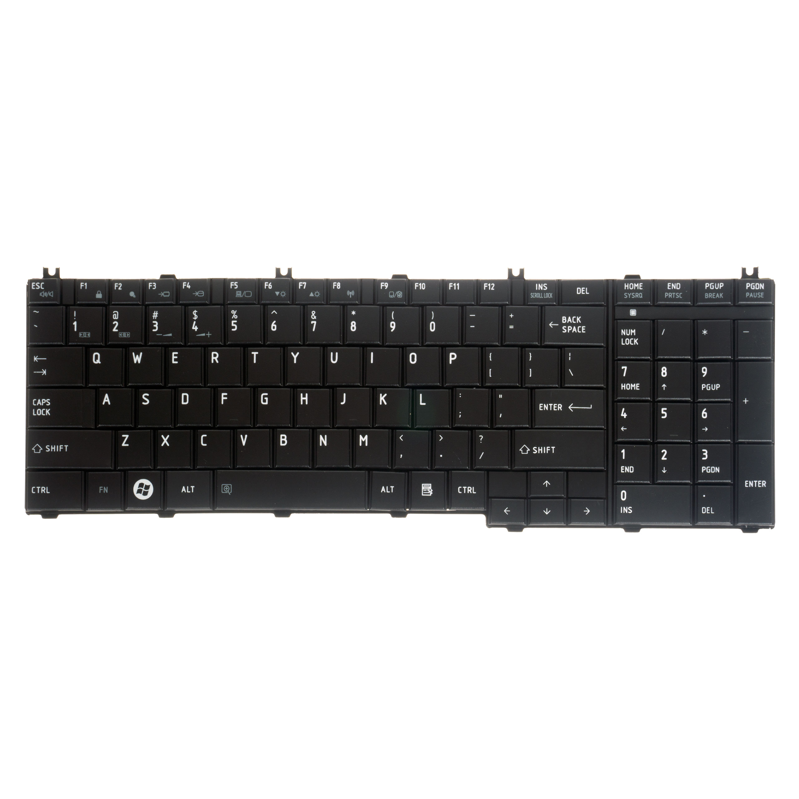 Replacement laptop keyboard TOSHIBA Satellite C650 C660 L650 L670 L770